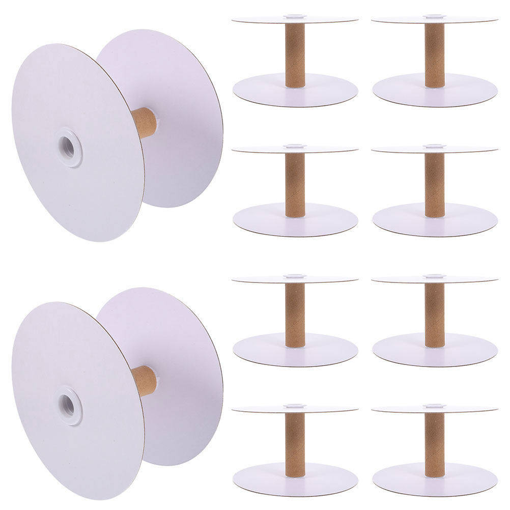 Embroidery Yarn - 12 Bobinas de Papel para Almacenamiento