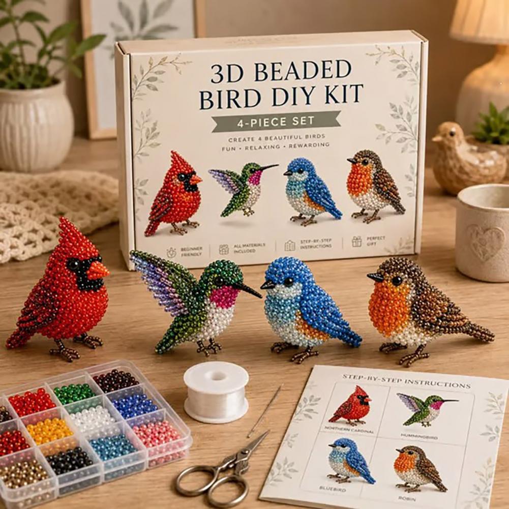 Embroidery Print - Kit de Bordado con Cuentas para