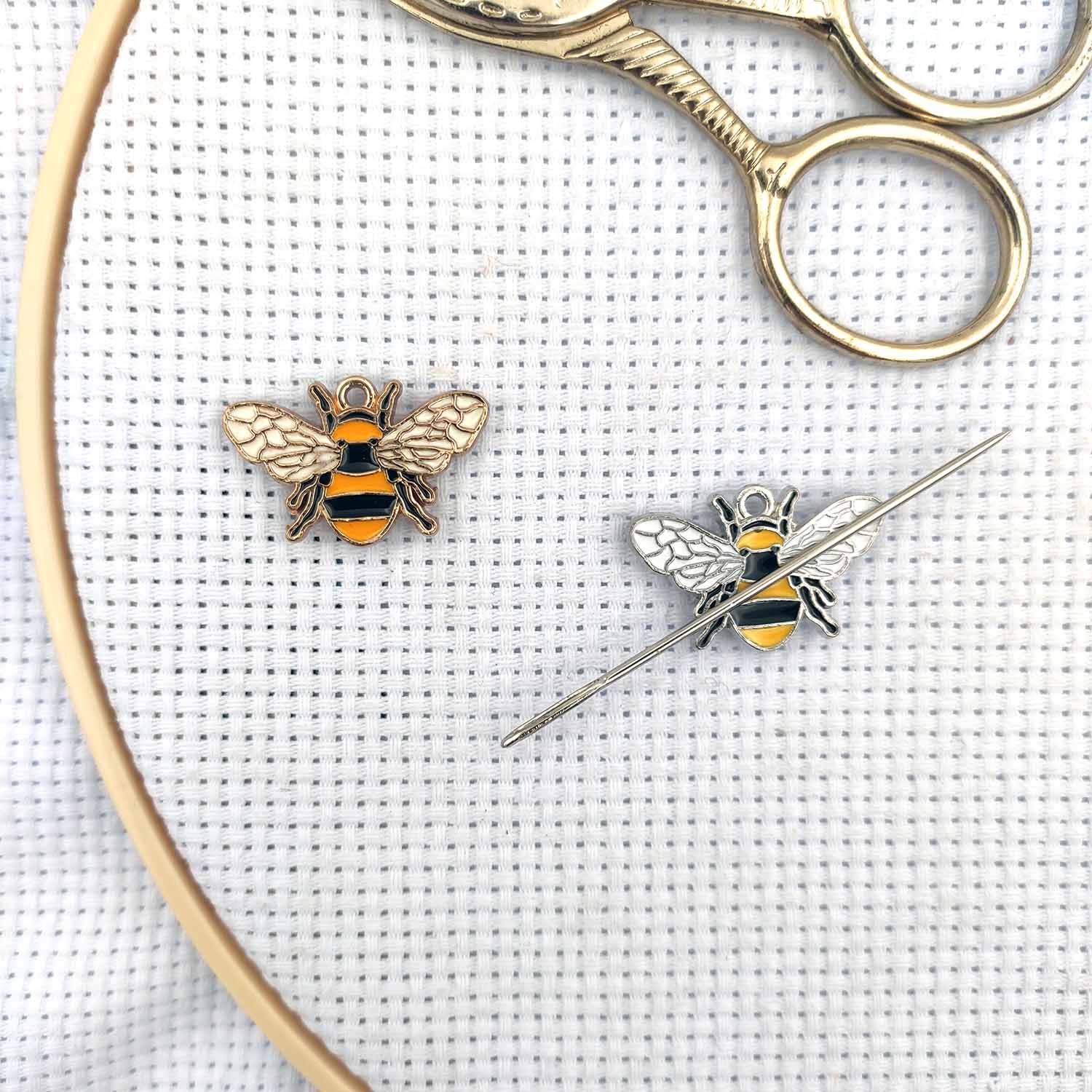 Embroidery Hoop Square - Agujas magnéticas Minders, juego de imanes