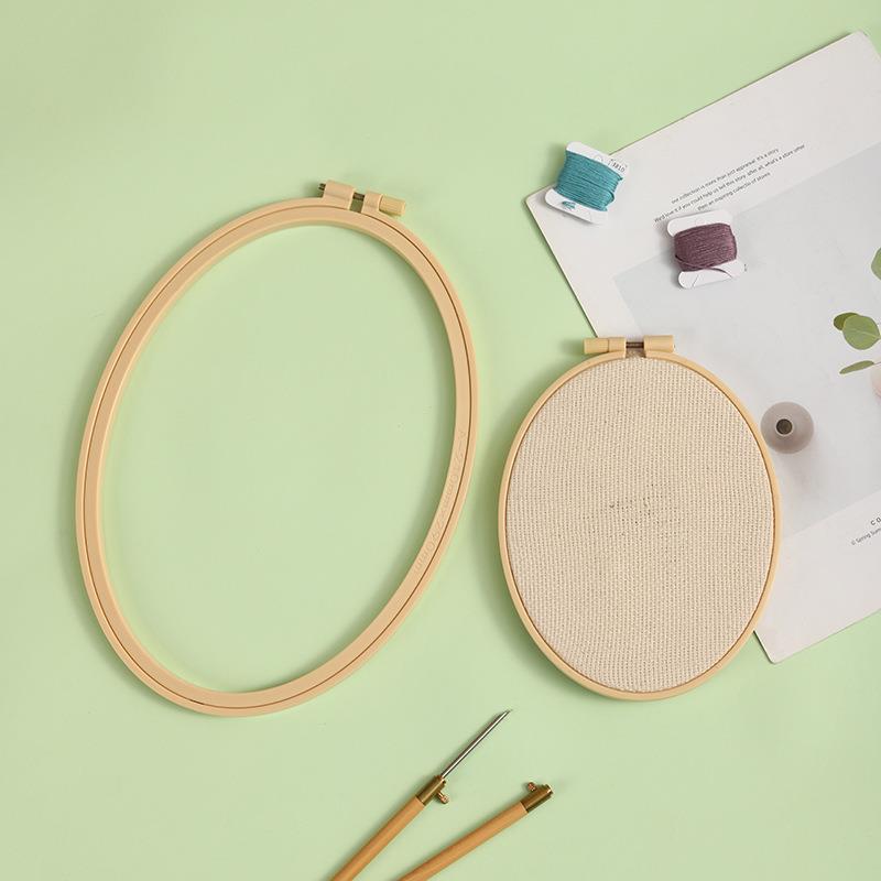 Aros de bordado ovalados de pl - Embroidery Hoop Square reseña y precio