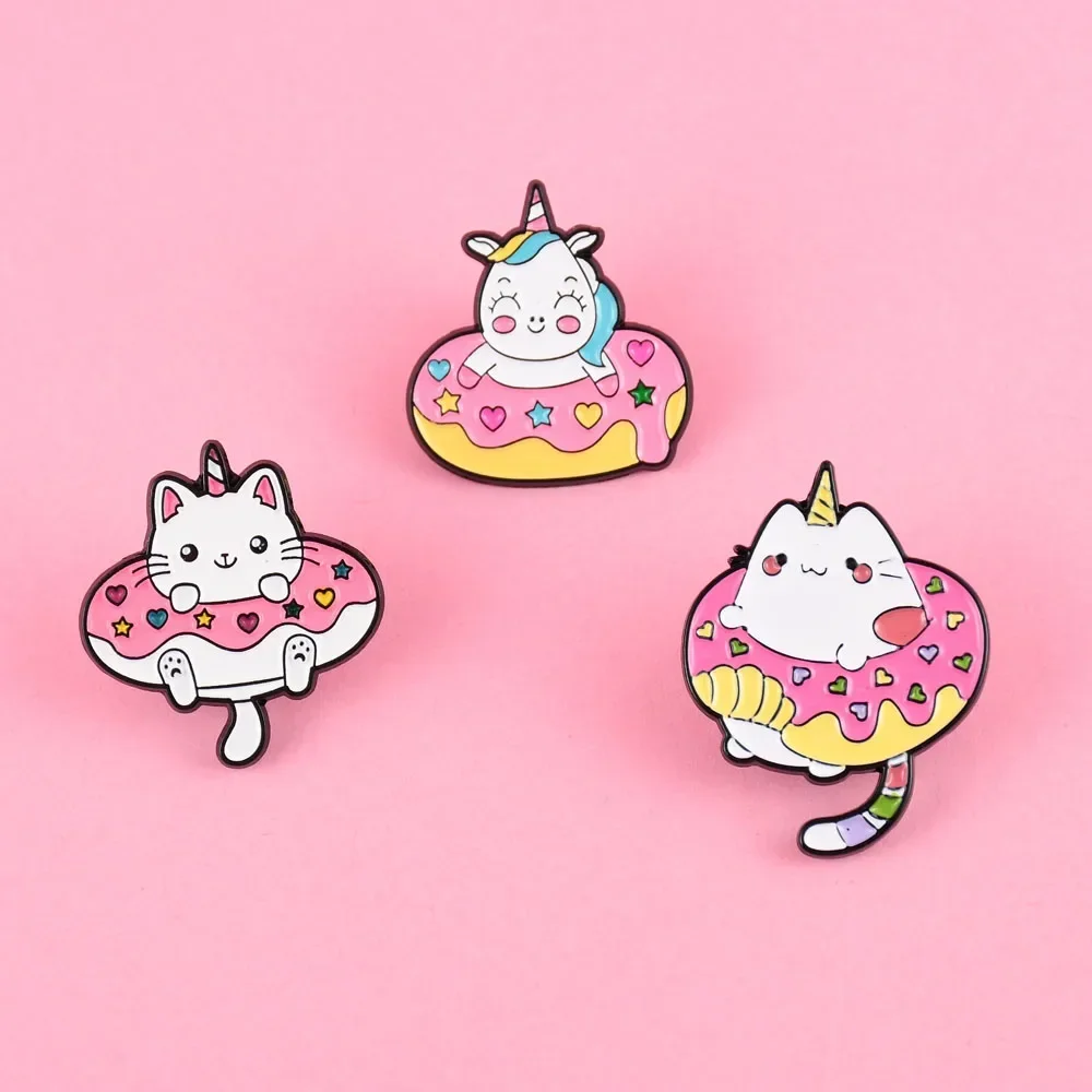 Elviragirl 1 Uds lindo Donut g - Embroidery Unicorn reseña y precio