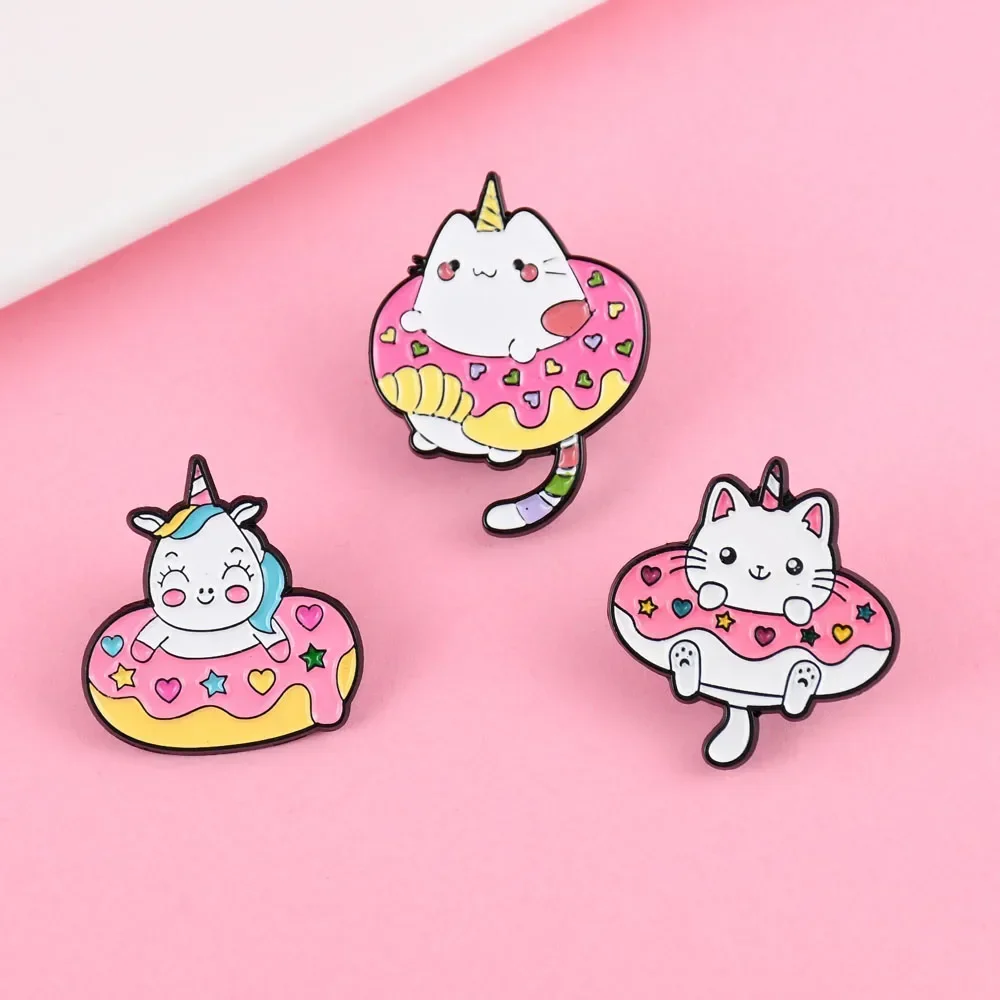 Elviragirl 1 Uds lindo Donut g - Embroidery Unicorn reseña y precio