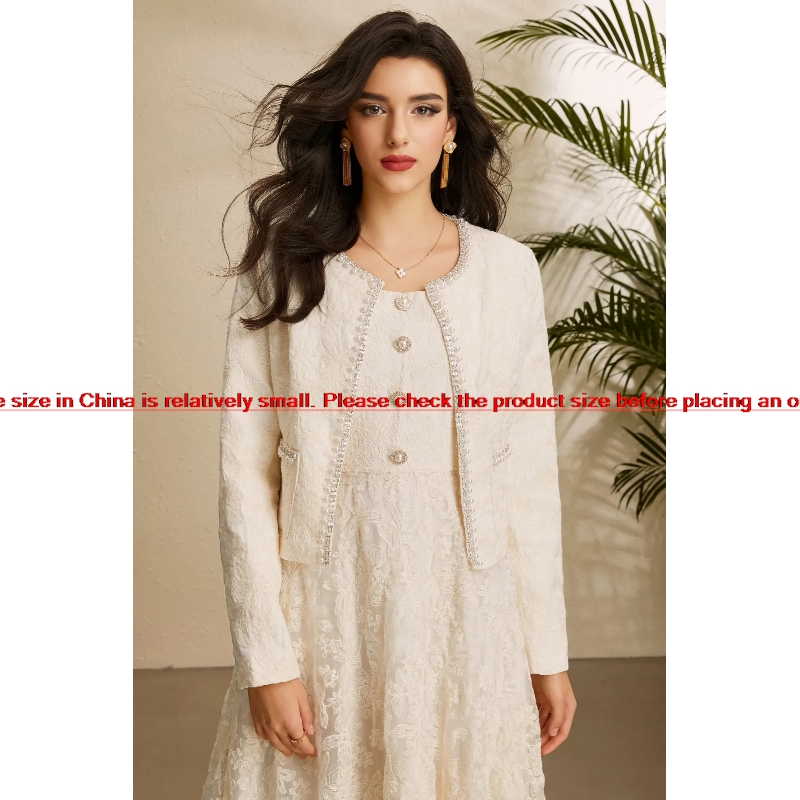 Conjunto Elegante de Encaje pa - Embroidery Jacket reseña y precio