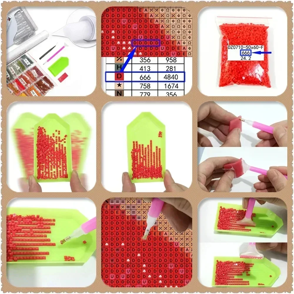 Kit de pintura de diamante de  - Embroidery Unicorn reseña y precio
