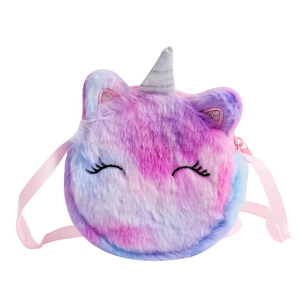 Bolso de Hombro de Felpa para  - Embroidery Unicorn reseña y precio