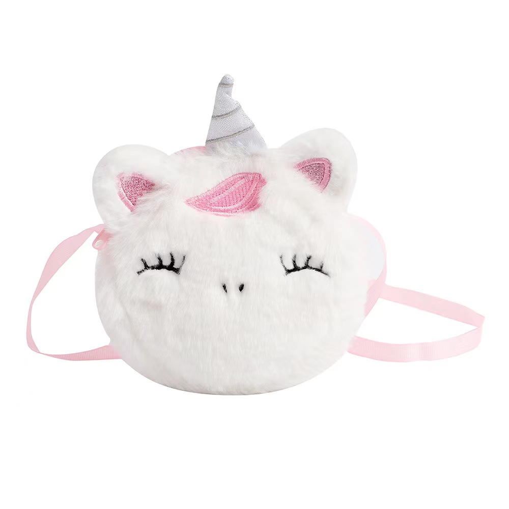Bolso de Hombro de Felpa para  - Embroidery Unicorn reseña y precio