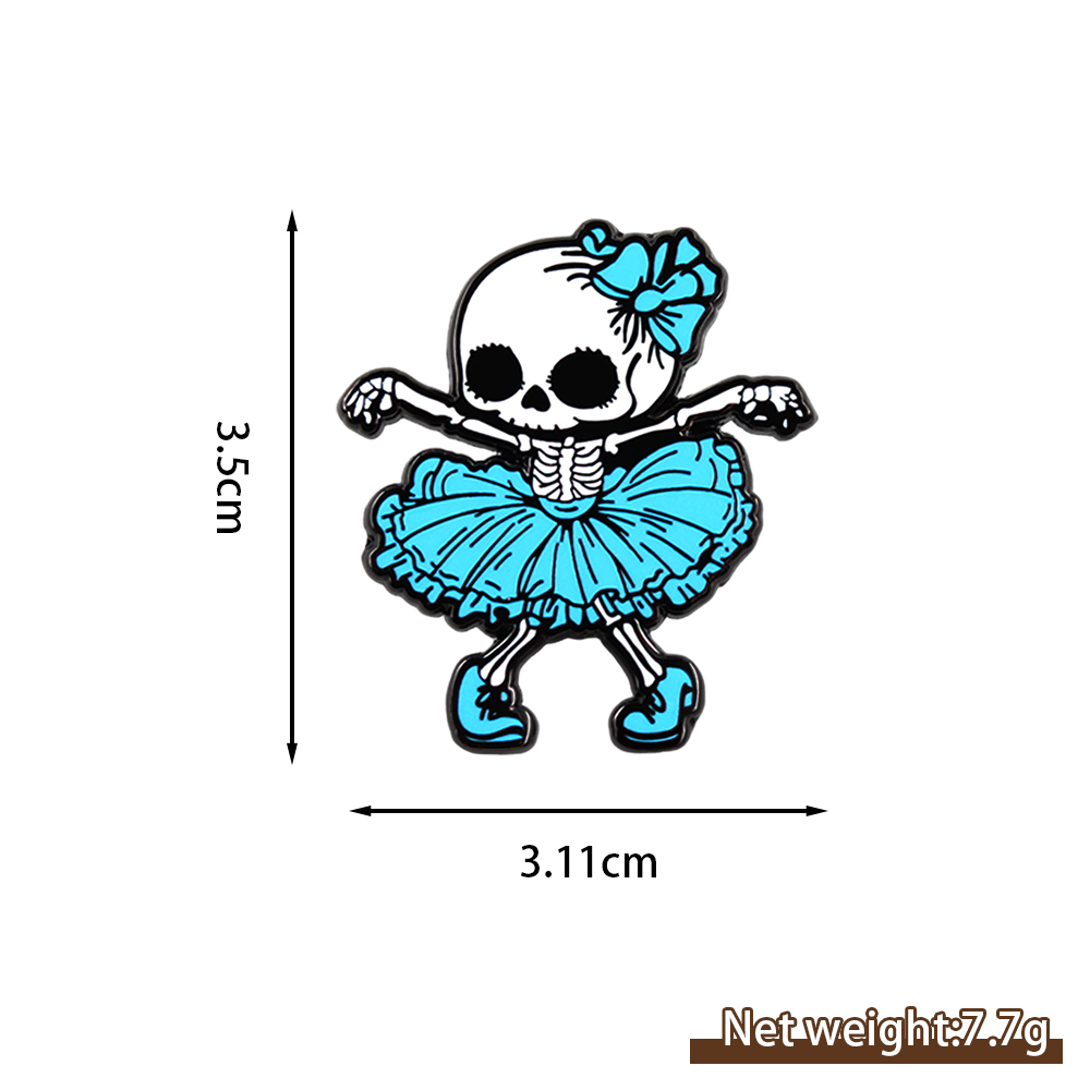 Broche de esmalte de bailarina - Embroidery Gothic reseña y precio