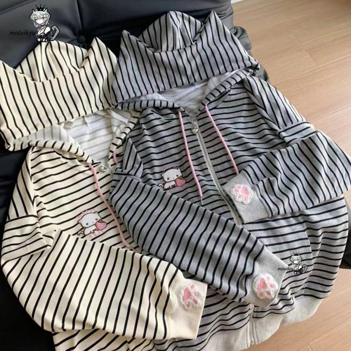 Sudadera con capucha Y2K para  - Embroidery Jacket reseña y precio