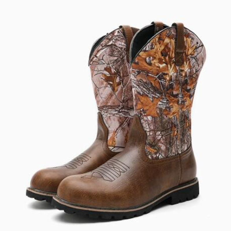 Botas de Hombre Talla Grande 4 - Embroidery Print reseña y precio