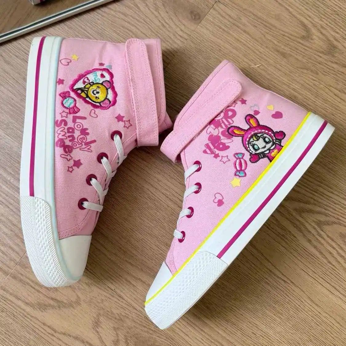 Zapatillas de Lona Rosas Linda - Embroidery Fabric reseña y precio