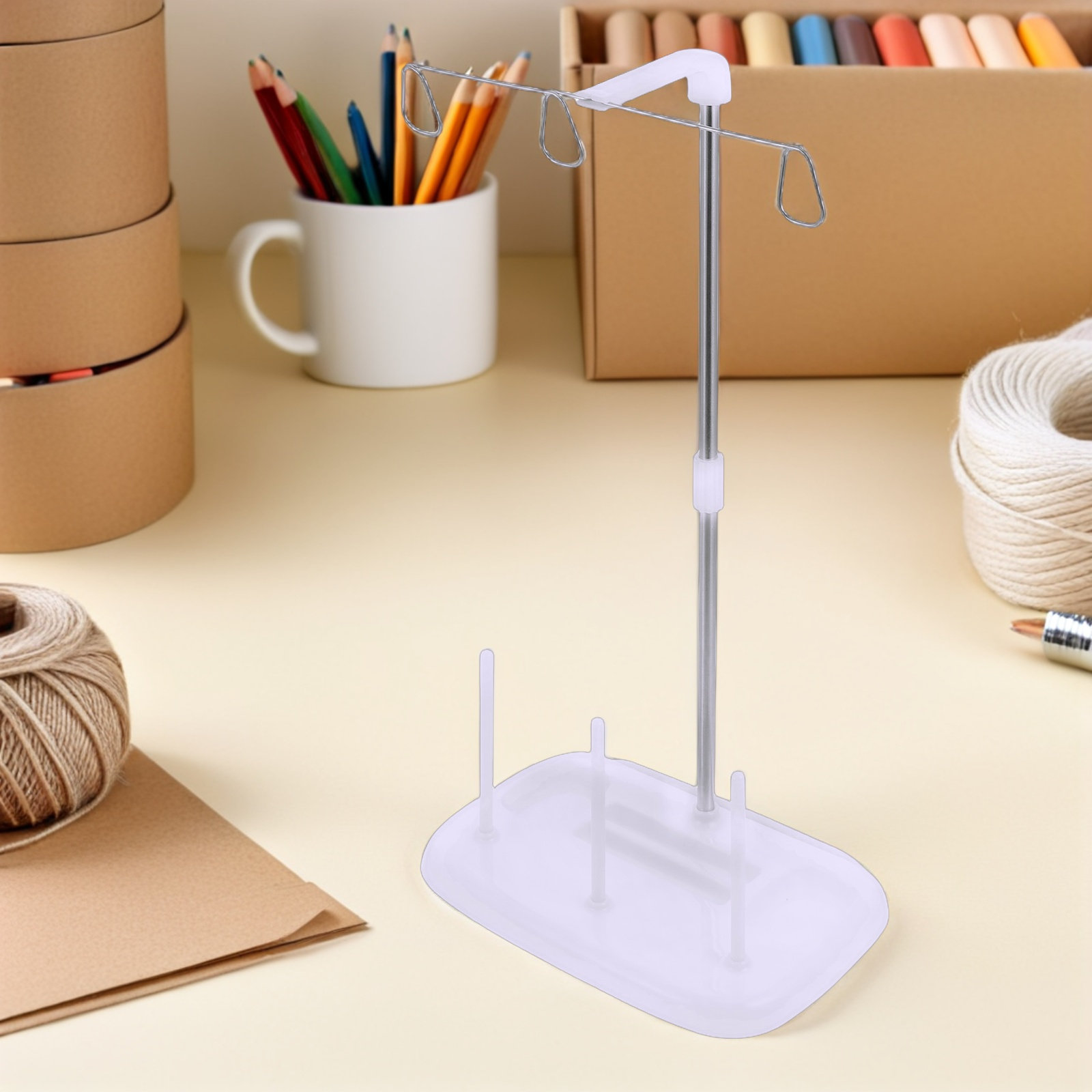 Soporte para hilo en cono (2 u - Embroidery Yarn reseña y precio