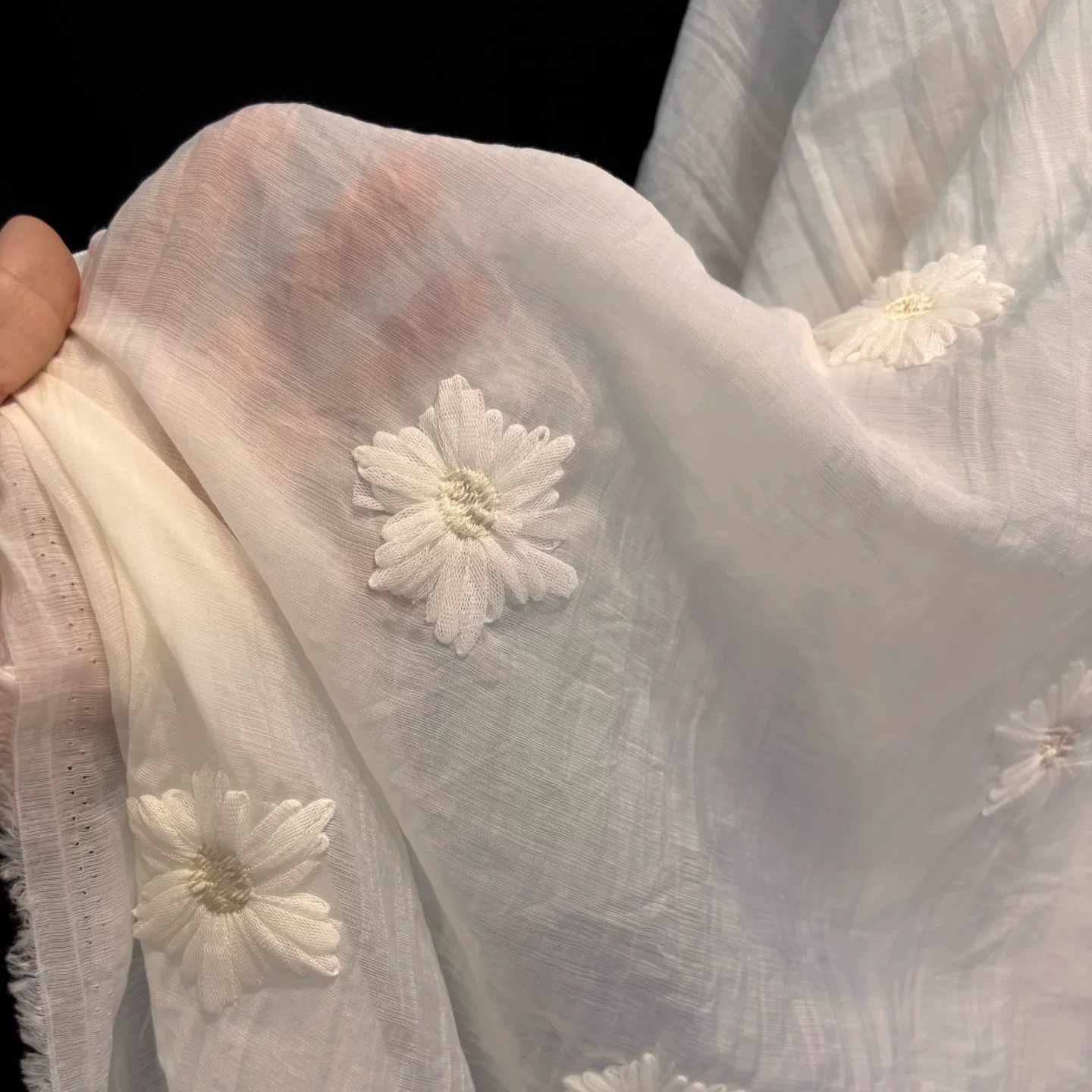 1 yarda de tela de gasa microp - Embroidery Yarn reseña y precio