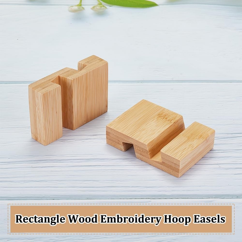 4 Uds aro de bordado Base de m - Embroidery Hoop Square reseña y precio