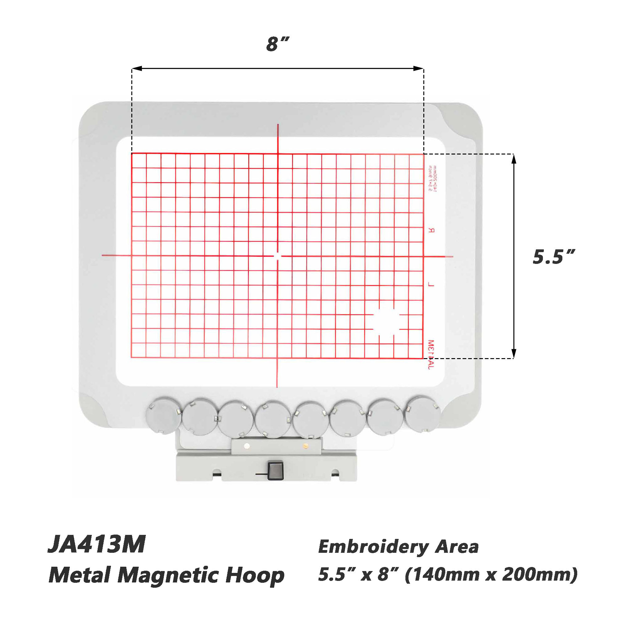 Aro magnético para Janome MC 5 - Embroidery Zone reseña y precio