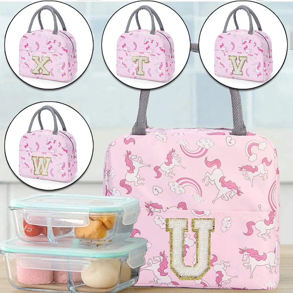 Bolsa de almuerzo aislante con - Embroidery Unicorn reseña y precio