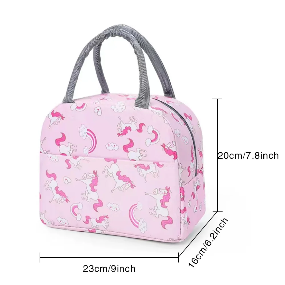 Bolsa de almuerzo aislante con - Embroidery Unicorn reseña y precio