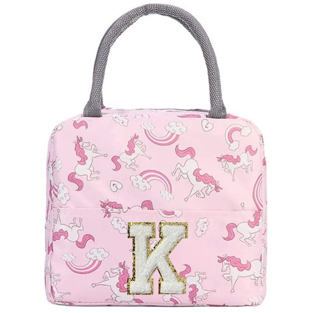 Bolsa de almuerzo aislante con - Embroidery Unicorn reseña y precio