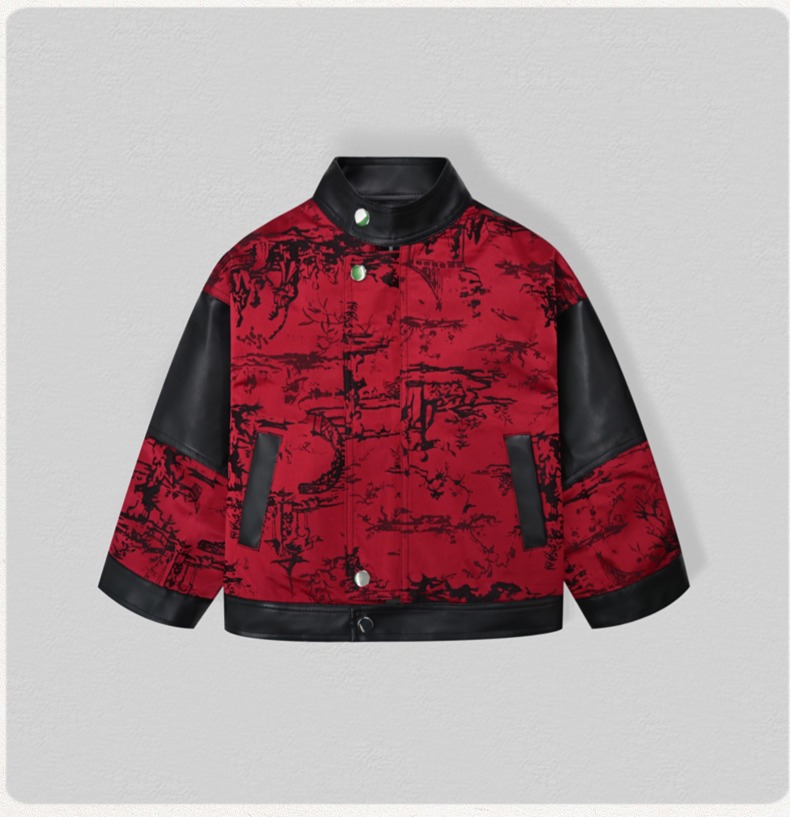 Chaqueta de cuero Pu con borda - Embroidery Jacket reseña y precio
