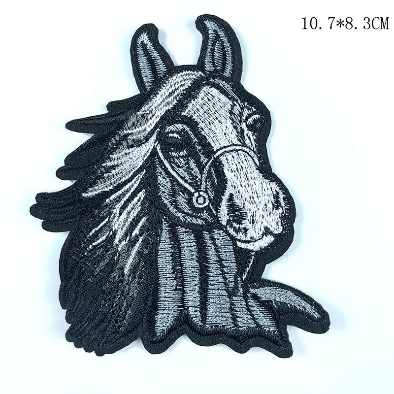 Cabeza de caballo adhesivo bor - Embroidery Unicorn reseña y precio