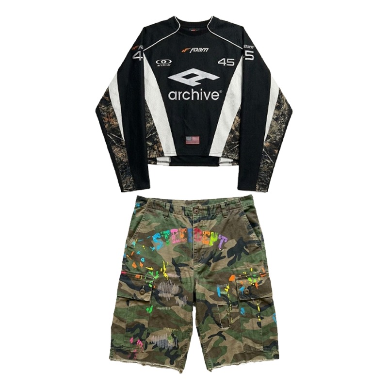 Conjunto de ropa urbana Hip Ho - Embroidery Print reseña y precio