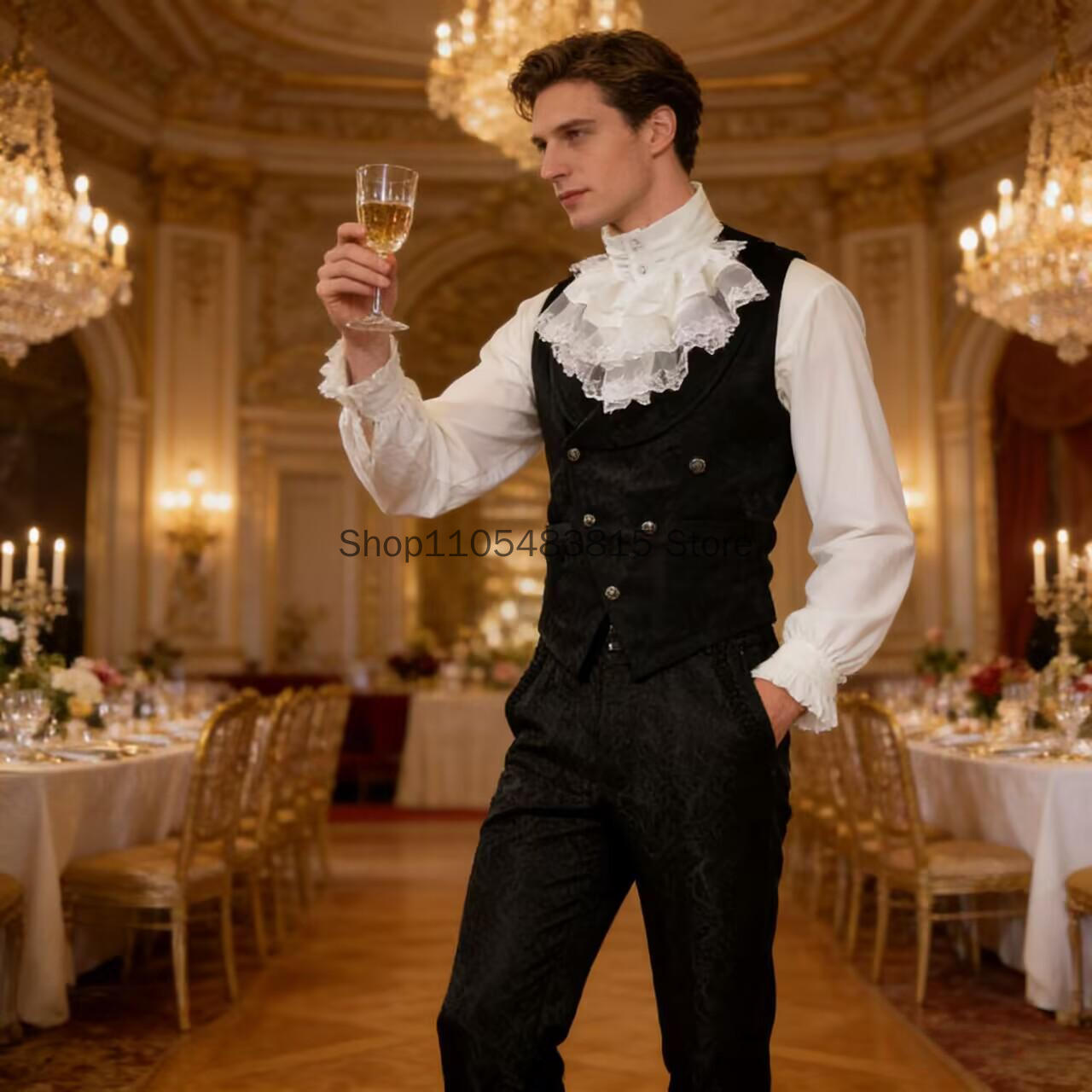 Chaleco Noble Medieval para Ho - Embroidery Jacket reseña y precio