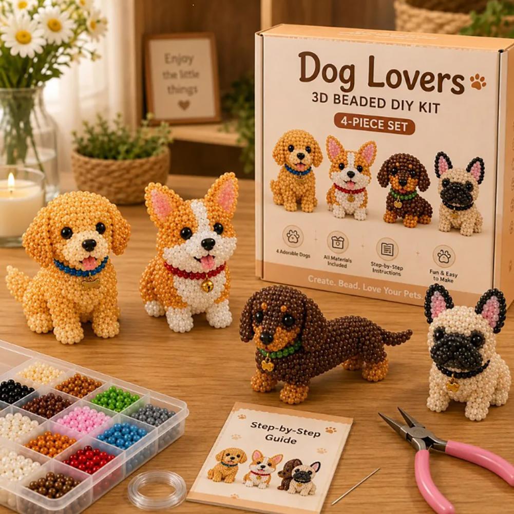 Kit de Bordado con Cuentas par - Embroidery Print reseña y precio