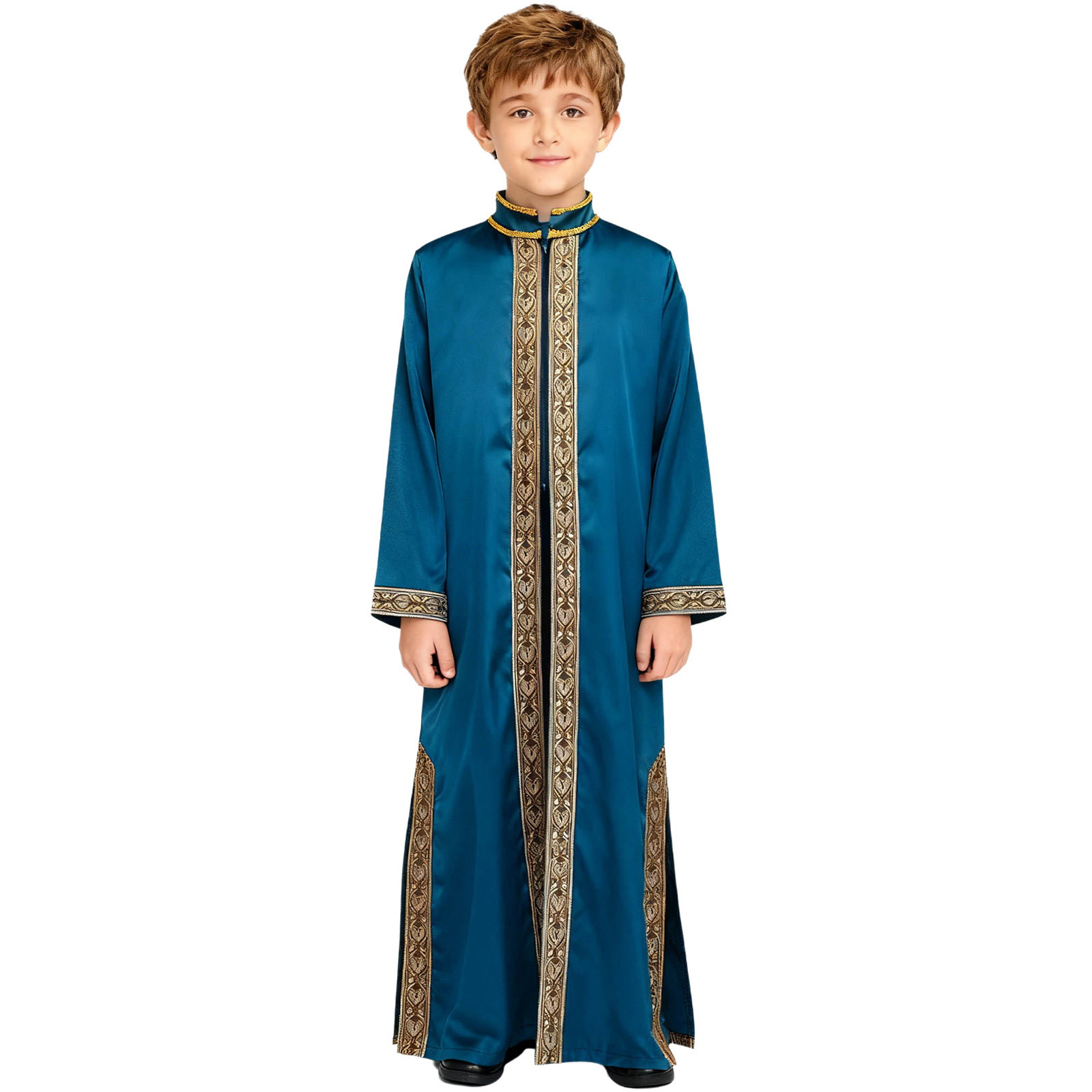 Maxivestido musulmán Thobe Kaf - Embroidery Jacket reseña y precio