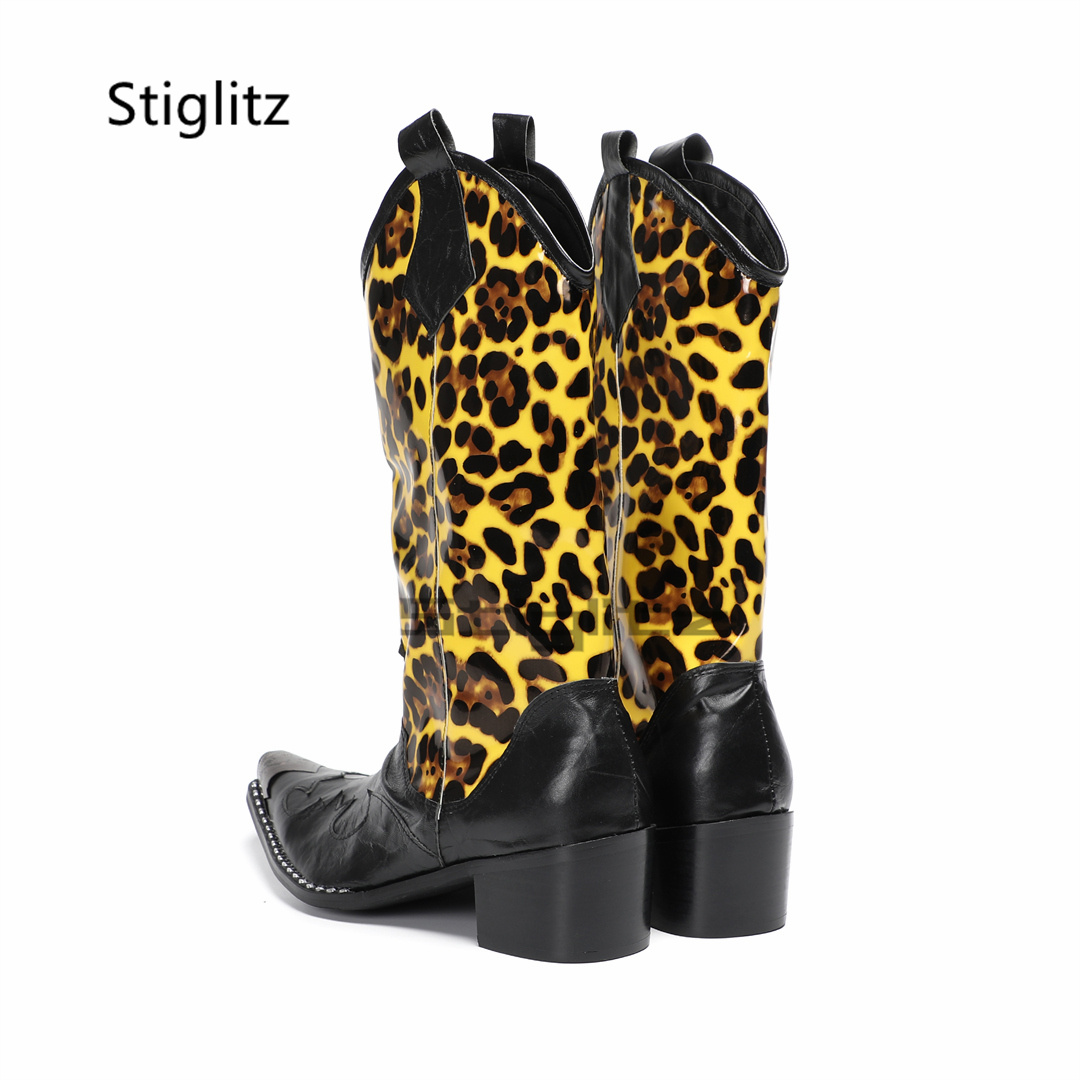 Botas de montar con estampado  - Embroidery Print reseña y precio