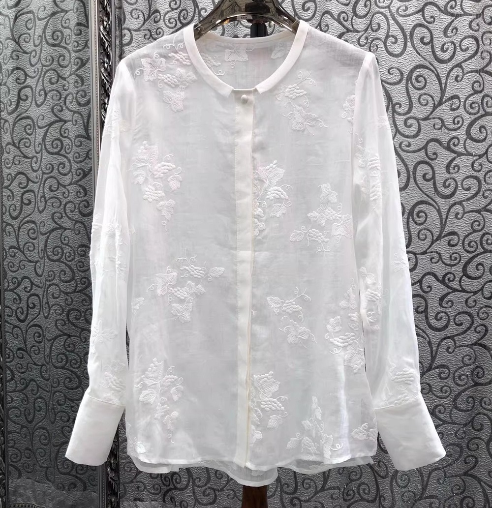 Blusas de Alta Calidad con Est - Embroidery Yellow reseña y precio