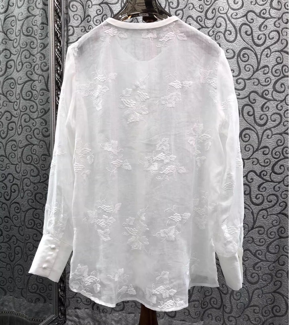 Blusas de Alta Calidad con Est - Embroidery Yellow reseña y precio