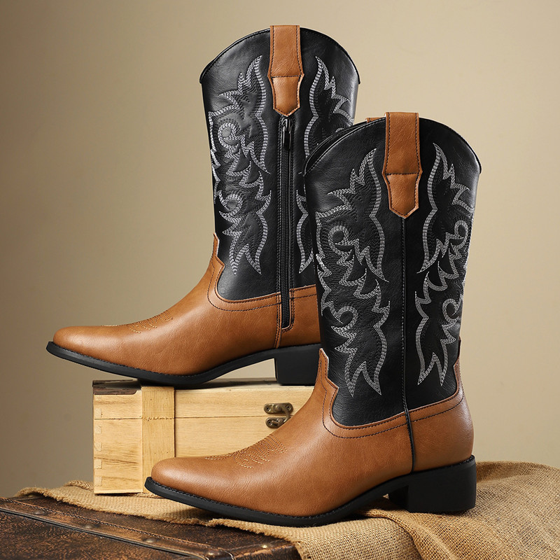 NUEVAS Botas Altas para Hombre - Embroidery Fabric reseña y precio