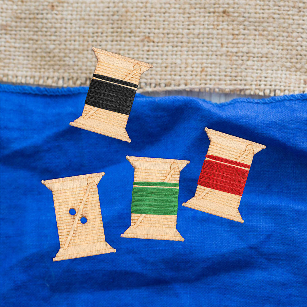 100 Bobinas de Madera para Hil - Embroidery Yarn reseña y precio