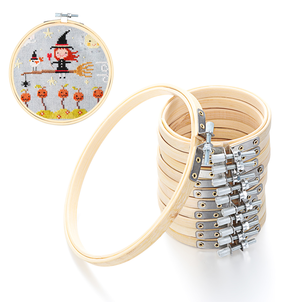 Aro de bordado artesanal, máqu - Embroidery Hoop Square reseña y precio